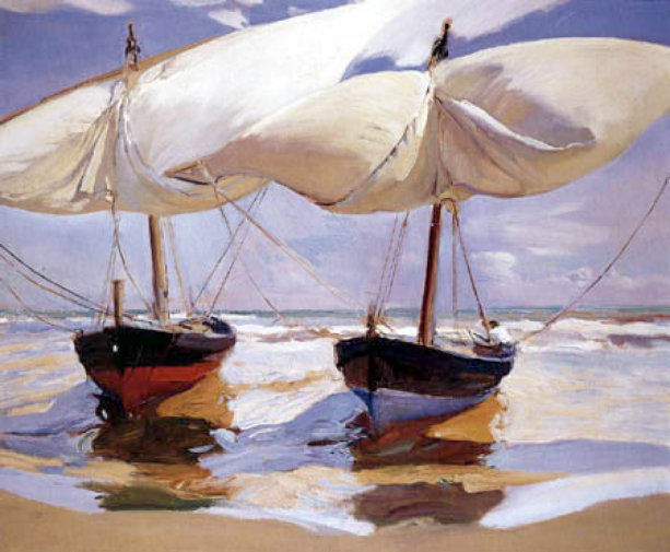 Sorolla Beached Boats